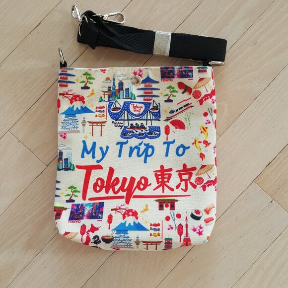 My trip to Tokyo ! Cross body bag - Picture 1 of 6